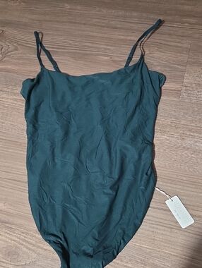 Aerie SmoothEZ Teal Bodysuit